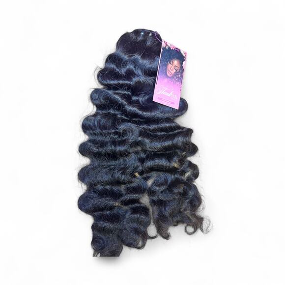 18” Tropical Curl Virgin Human Hair Bundle - Picture 2 of 7